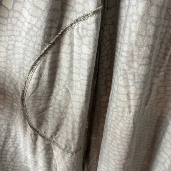 Logo‎ Lounge by Lori Goldstein Size L Earth Tones Open Front Cardigan Duster - Picture 5 of 7